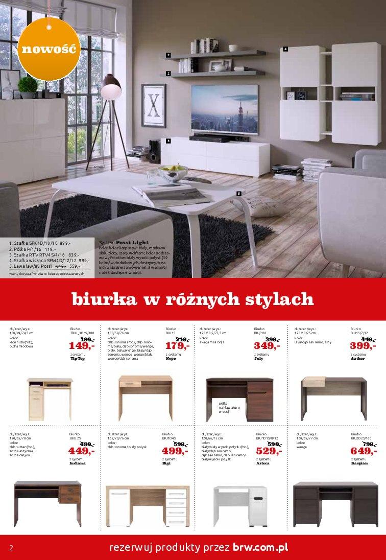 Gazetka promocyjna Black Red White do 05/09/2016 str.2