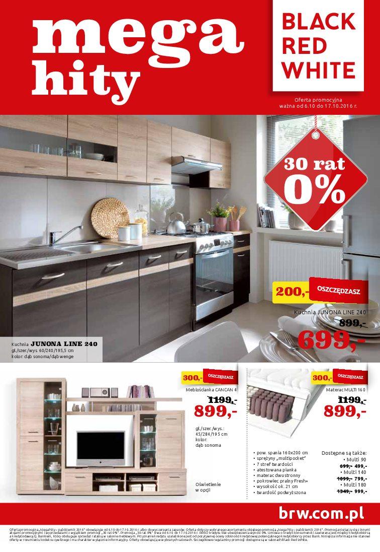 Gazetka promocyjna Black Red White do 17/10/2016 str.1