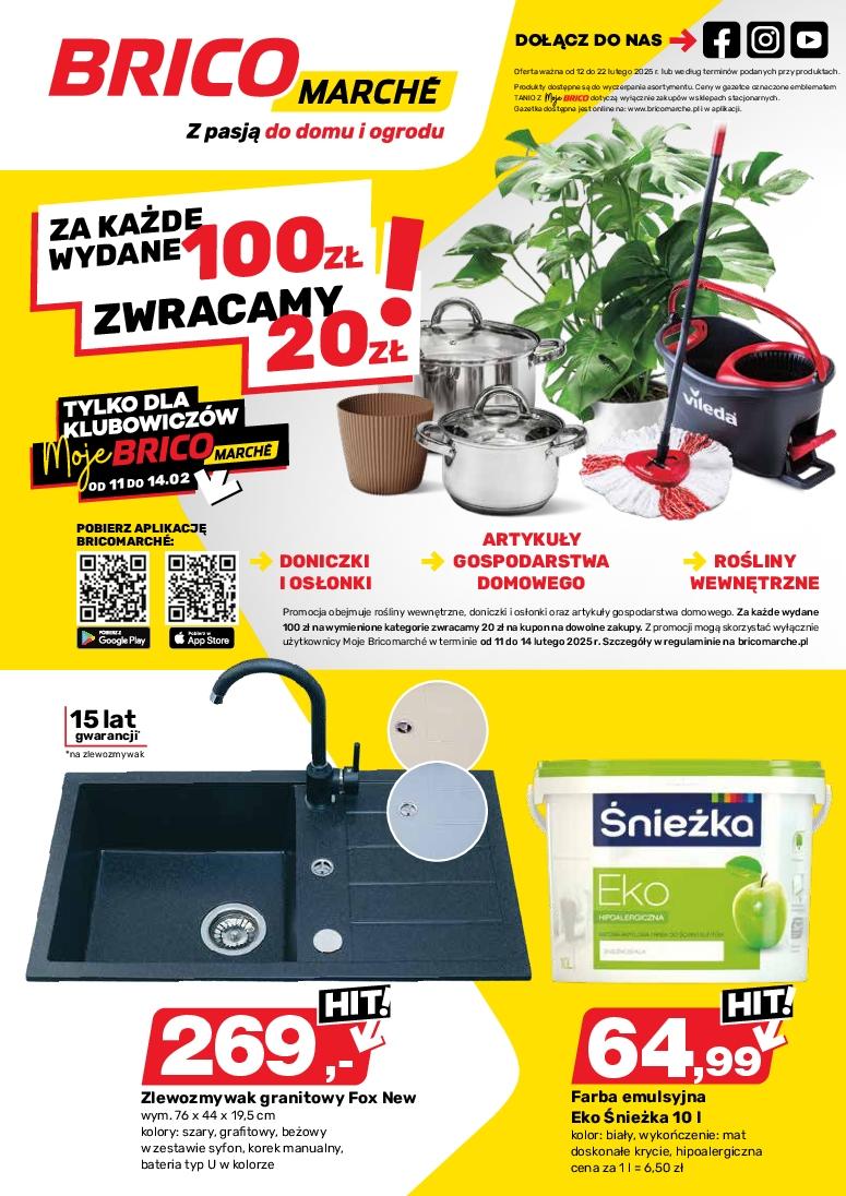 Gazetka promocyjna Bricomarche do 22/02/2025 str.1