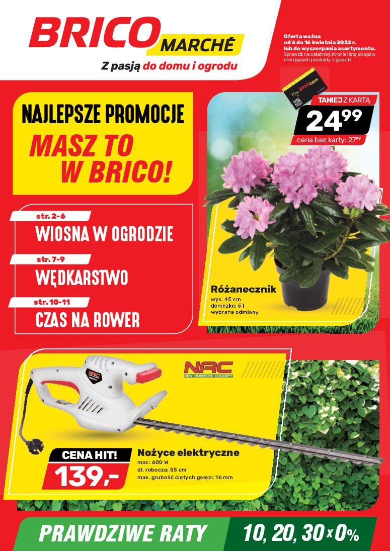 Gazetka promocyjna Bricomarche do 16/04/2022 str.0