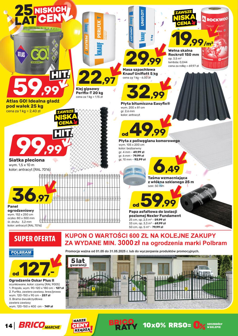 Gazetka promocyjna Bricomarche do 31/05/2025 str.14