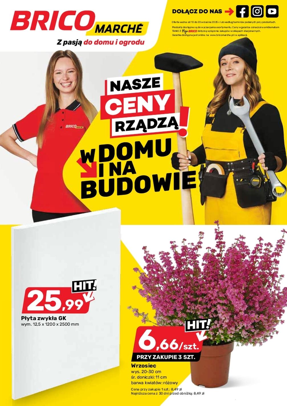 Gazetka promocyjna Bricomarche do 20/09/2025 str.1