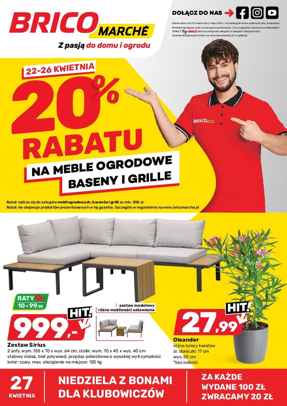 Gazetka promocyjna Bricomarche do 02/05/2025 str.1