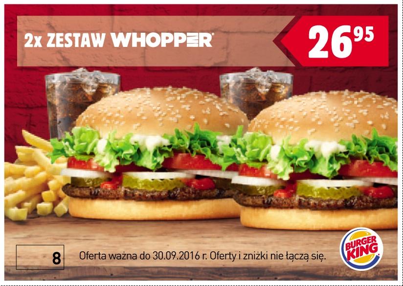 Gazetka promocyjna BURGER KING do 30/09/2016 str.8