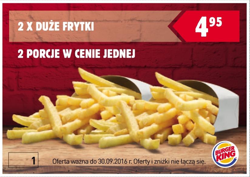 Gazetka promocyjna BURGER KING do 30/09/2016 str.1