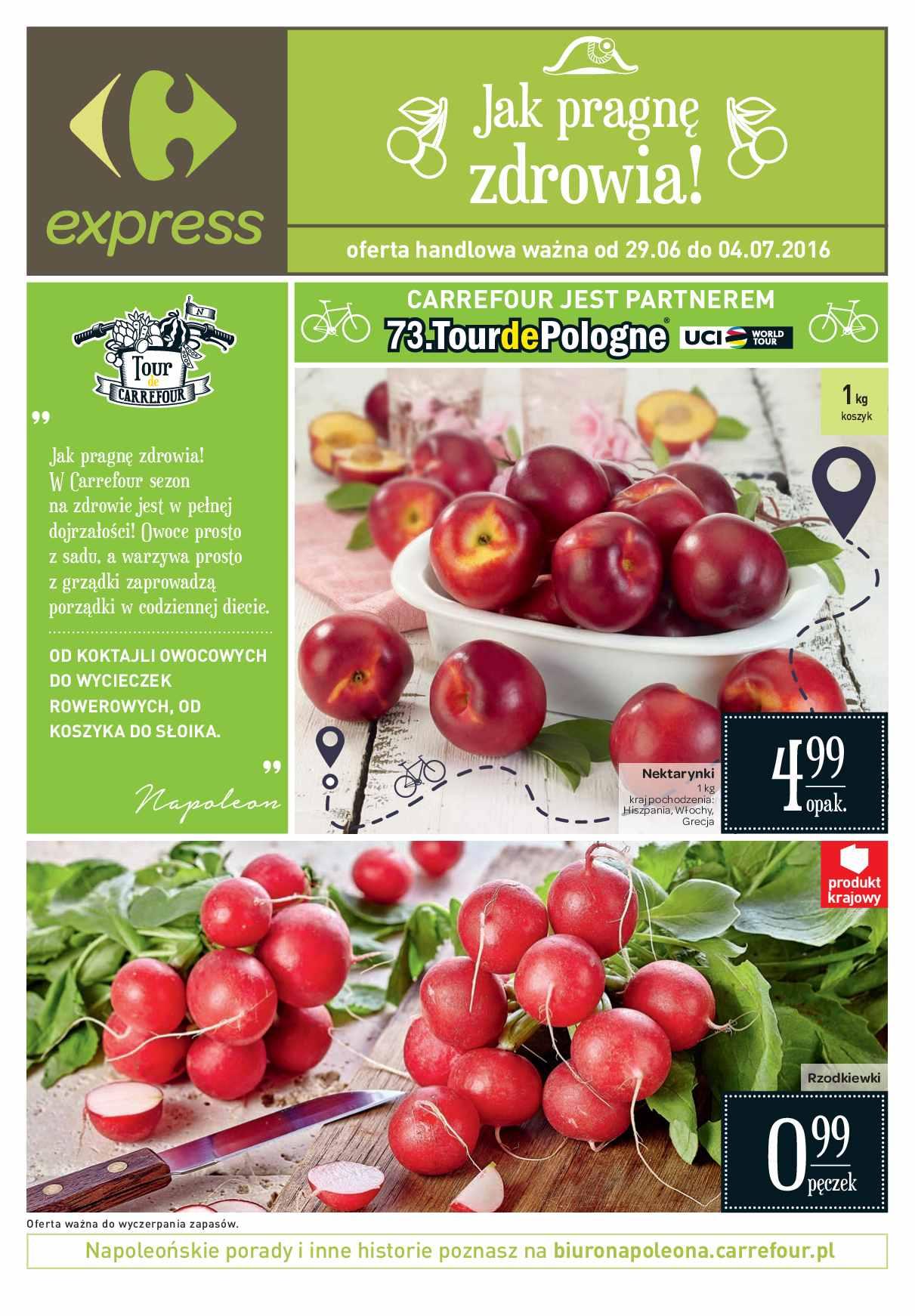 Gazetka promocyjna Carrefour Express do 04/07/2016 str.0