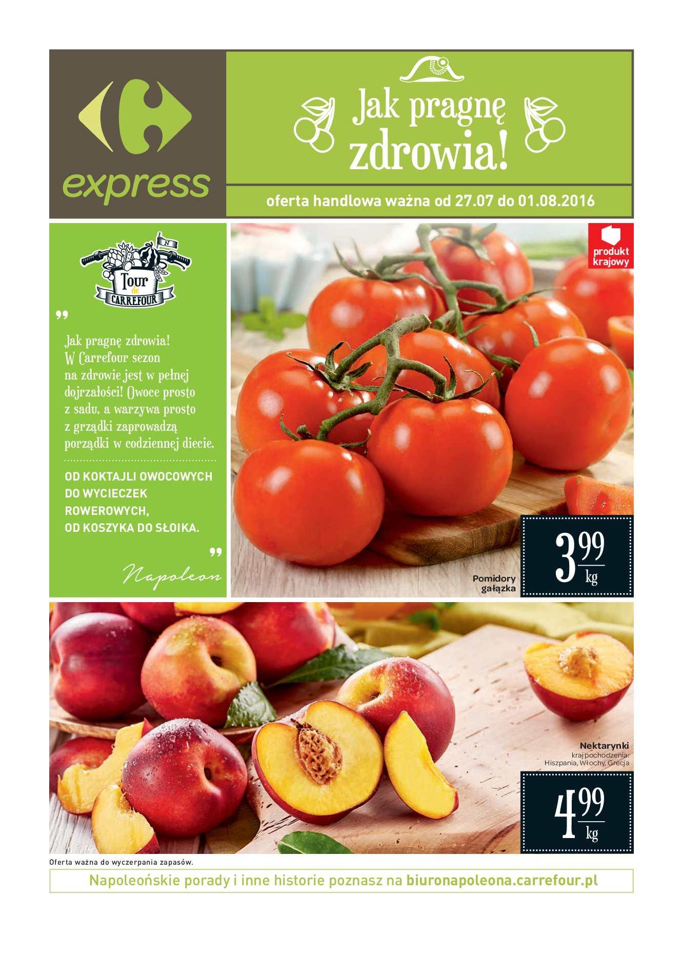Gazetka promocyjna Carrefour Express do 01/08/2016 str.0