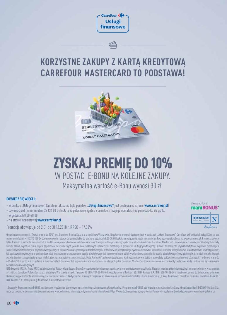 Gazetka promocyjna Carrefour do 13/02/2018 str.28