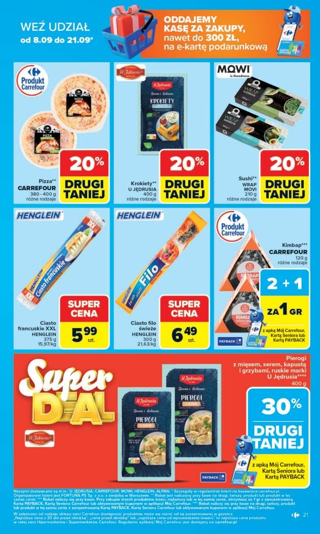 Gazetka promocyjna Carrefour do 14/09/2025 str.21