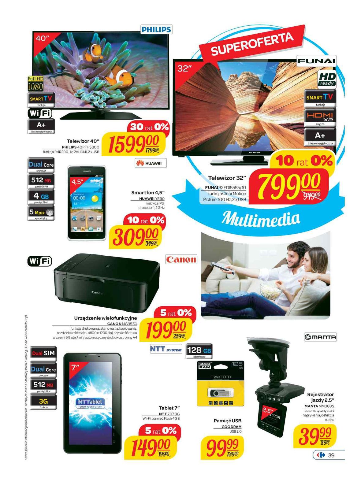 Gazetka promocyjna Carrefour do 16/11/2015 str.39