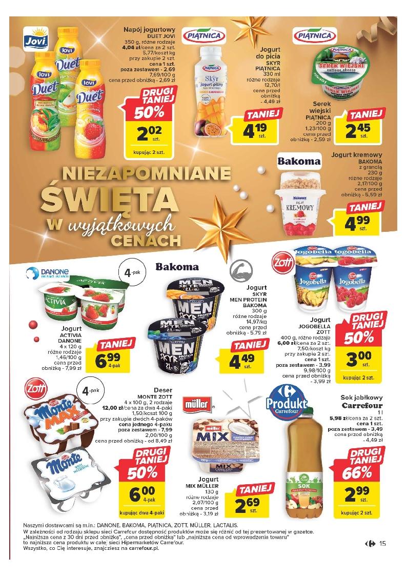 Gazetka promocyjna Carrefour do 23/12/2023 str.15