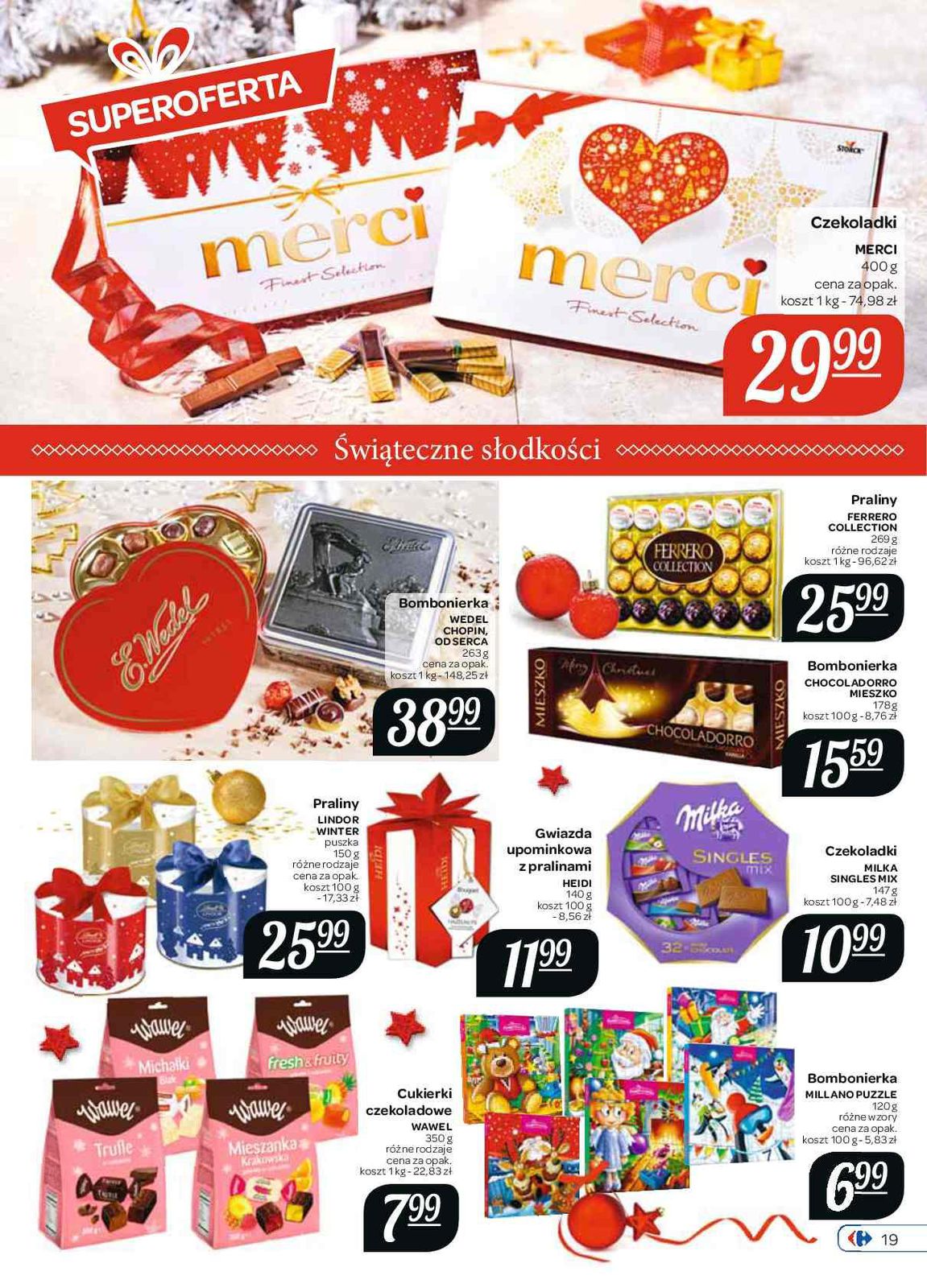 Gazetka promocyjna Carrefour do 24/12/2015 str.19