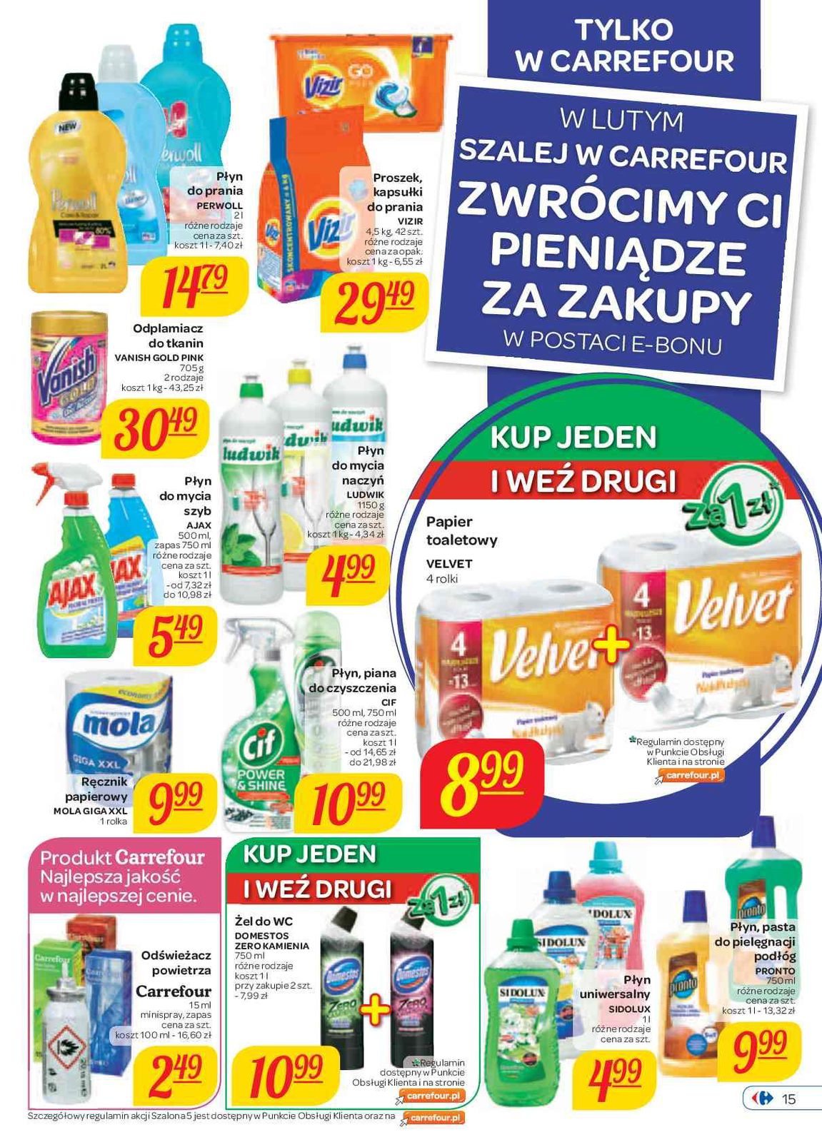 Gazetka promocyjna Carrefour do 08/02/2016 str.15