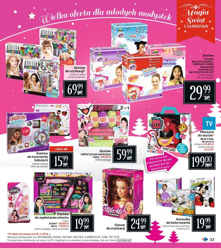 Gazetka promocyjna Carrefour do 24/12/2016 str.33