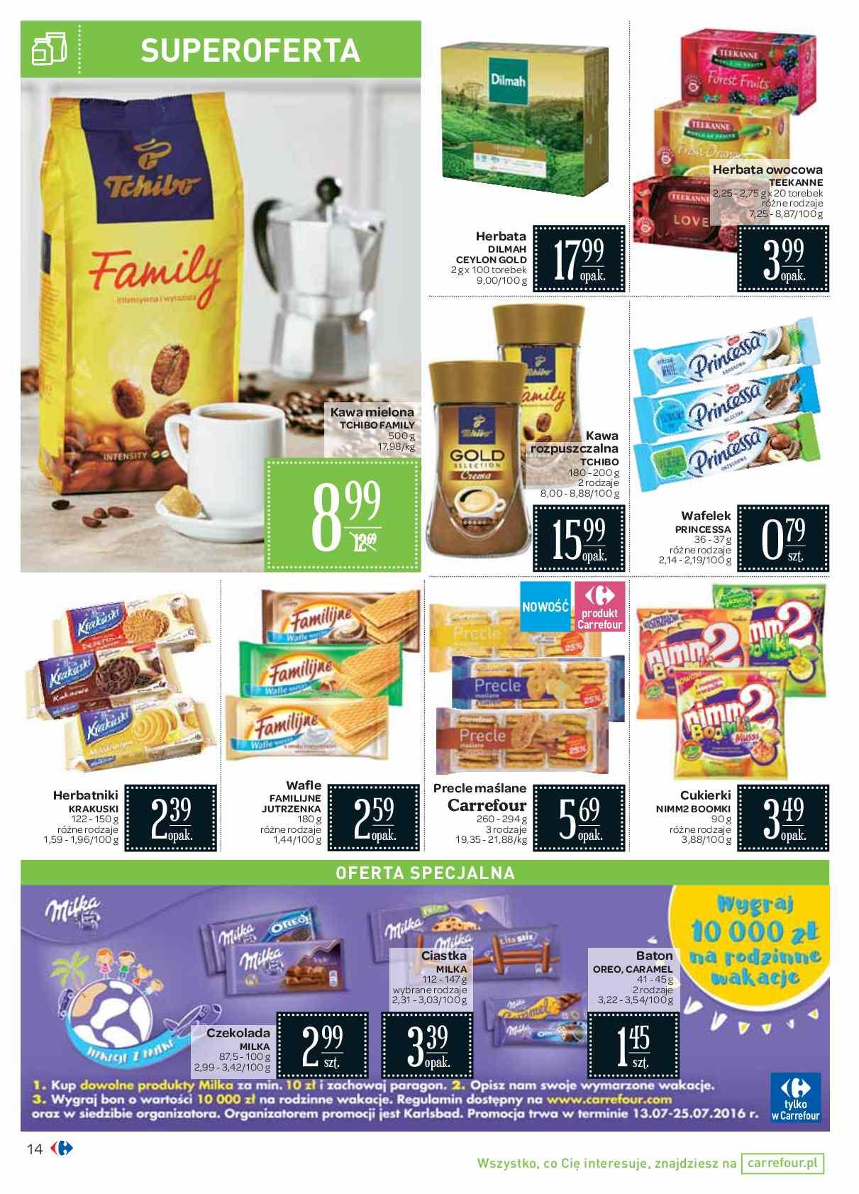 Gazetka promocyjna Carrefour do 25/07/2016 str.14