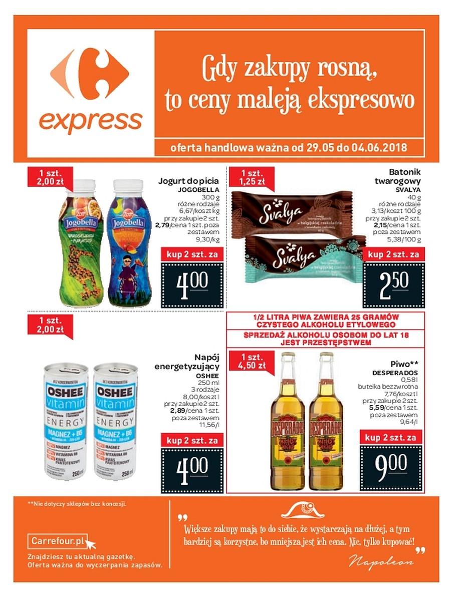 Gazetka promocyjna Carrefour Express do 04/06/2018 str.0