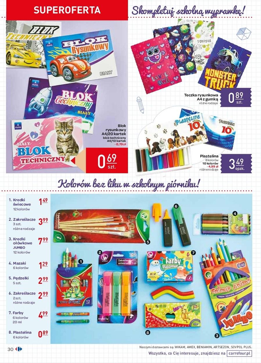 Gazetka promocyjna Carrefour do 07/08/2017 str.30