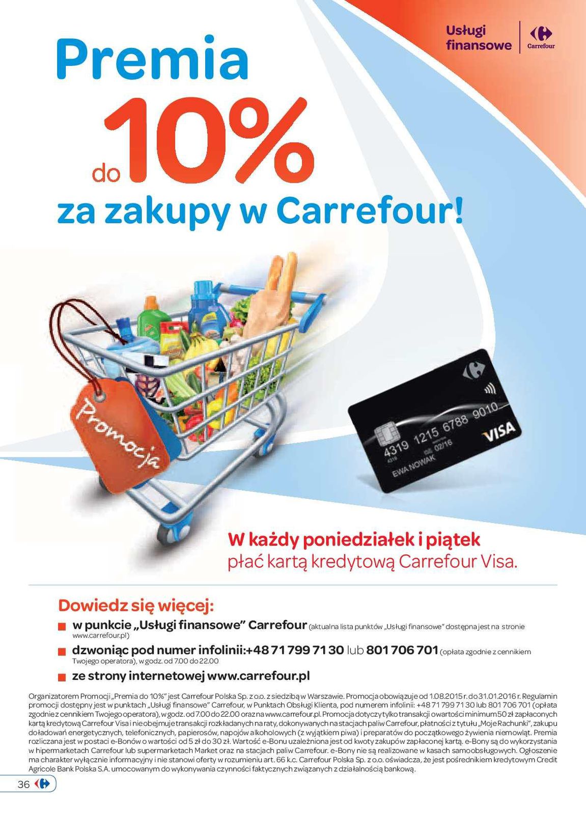 Gazetka promocyjna Carrefour do 30/11/2015 str.36