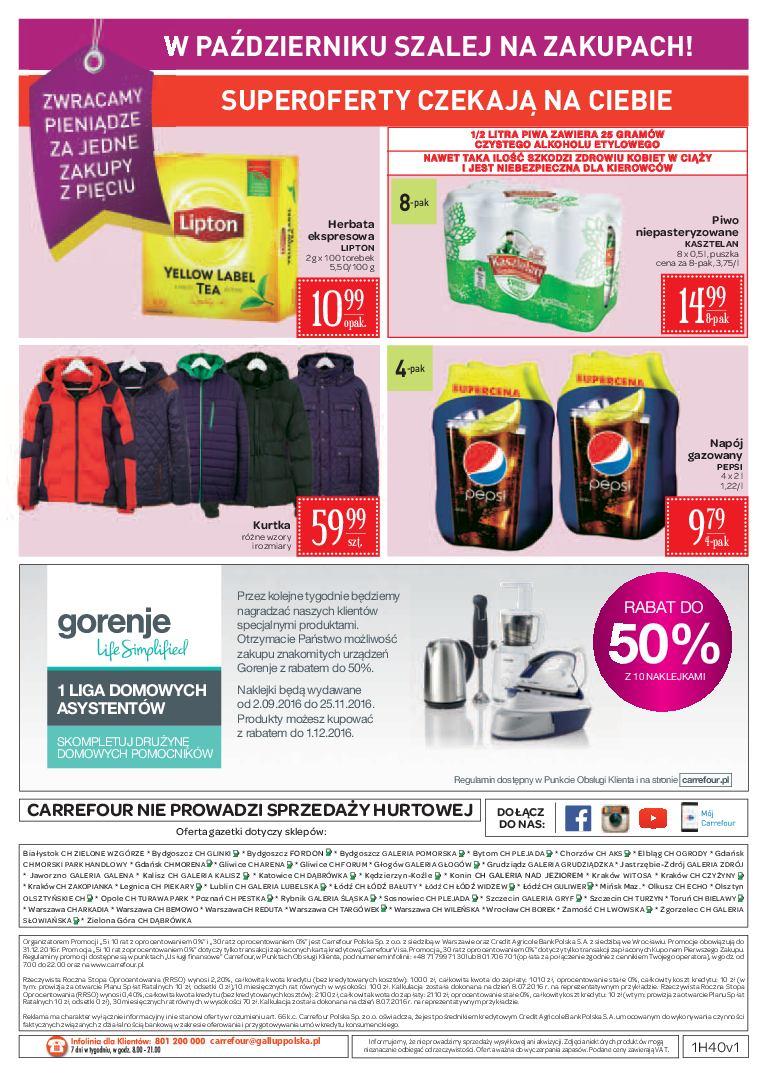 Gazetka promocyjna Carrefour do 10/10/2016 str.40