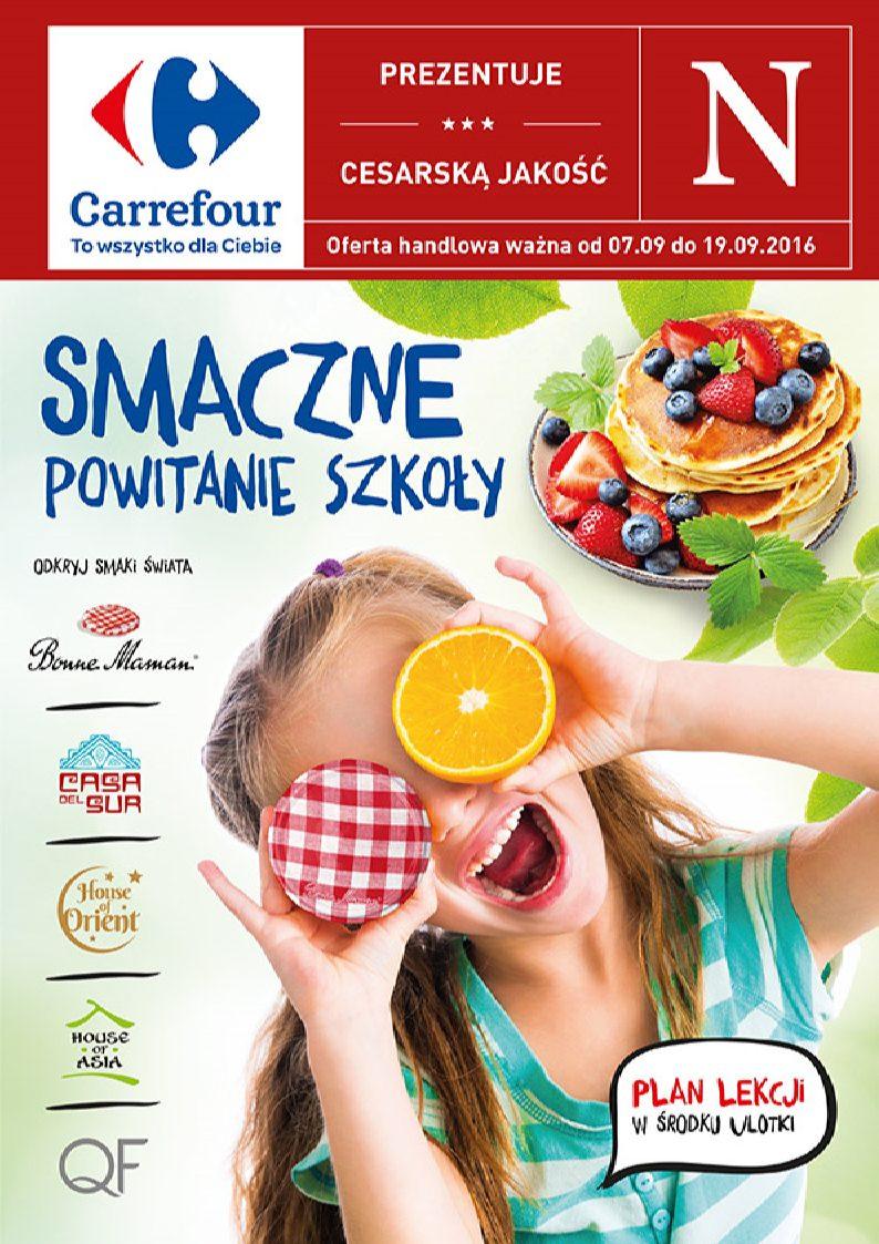 Gazetka promocyjna Carrefour do 19/09/2016 str.0
