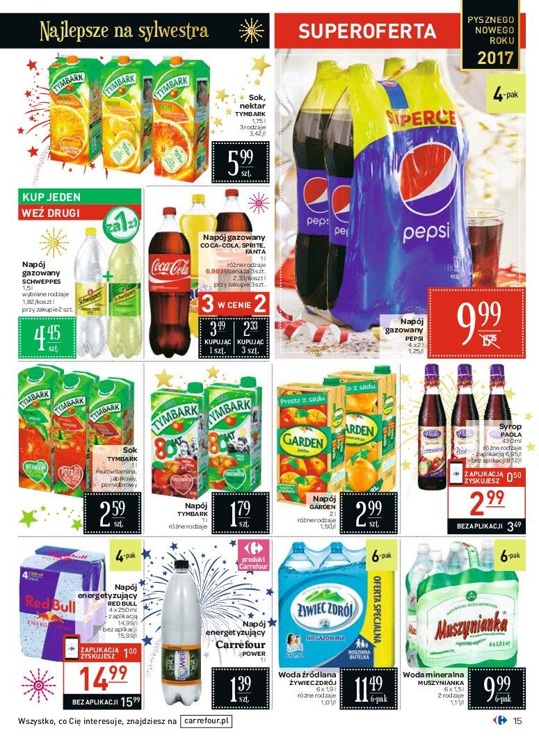 Gazetka promocyjna Carrefour do 31/12/2016 str.15