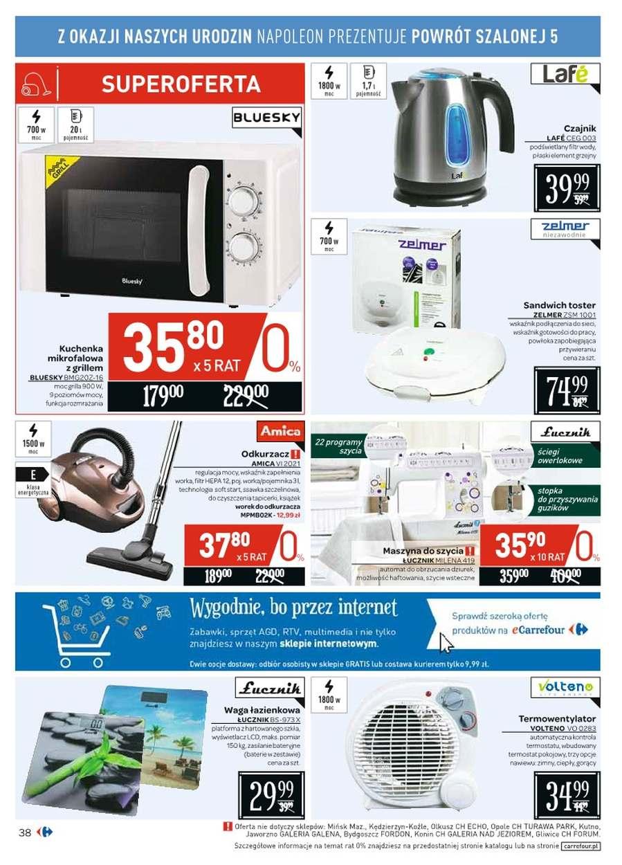 Gazetka promocyjna Carrefour do 09/10/2017 str.38