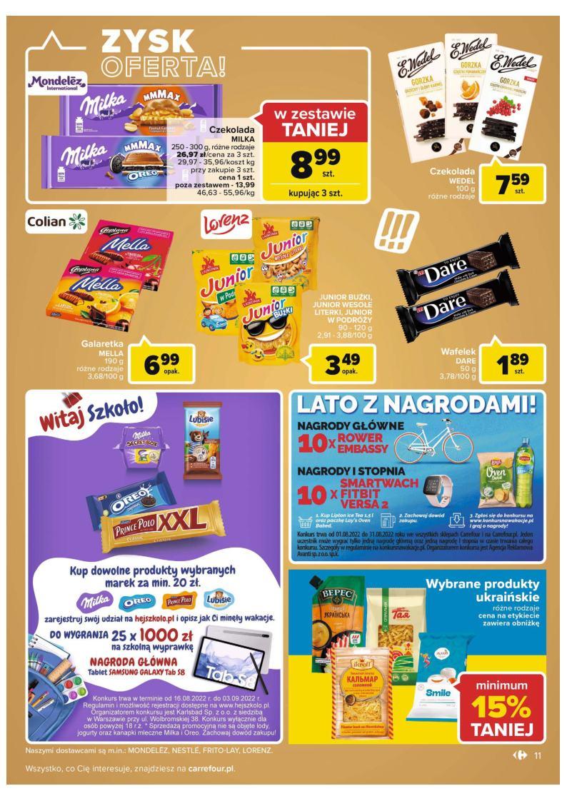 Gazetka promocyjna Carrefour do 28/08/2022 str.11