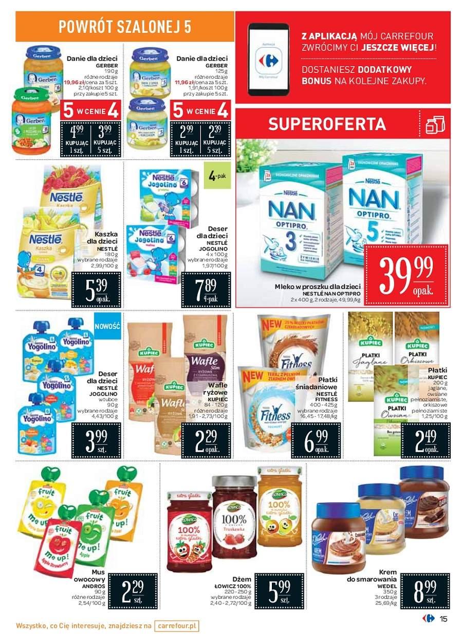 Gazetka promocyjna Carrefour do 16/10/2017 str.15