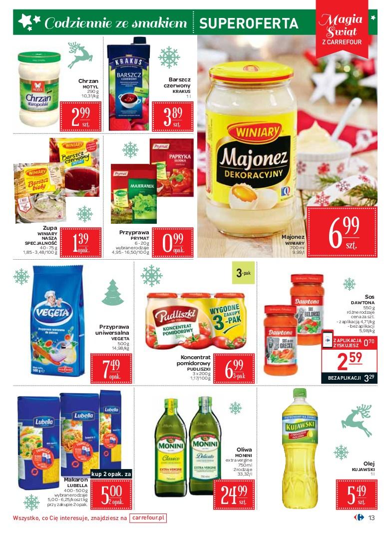 Gazetka promocyjna Carrefour do 24/12/2016 str.13