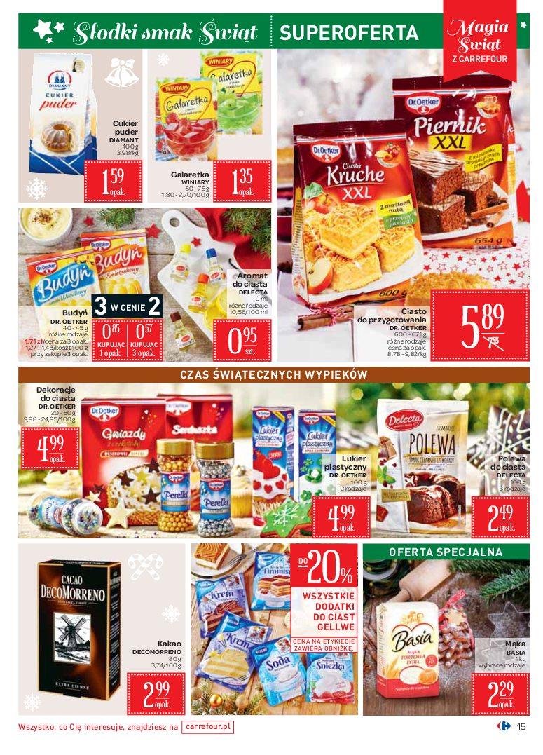 Gazetka promocyjna Carrefour do 24/12/2016 str.15