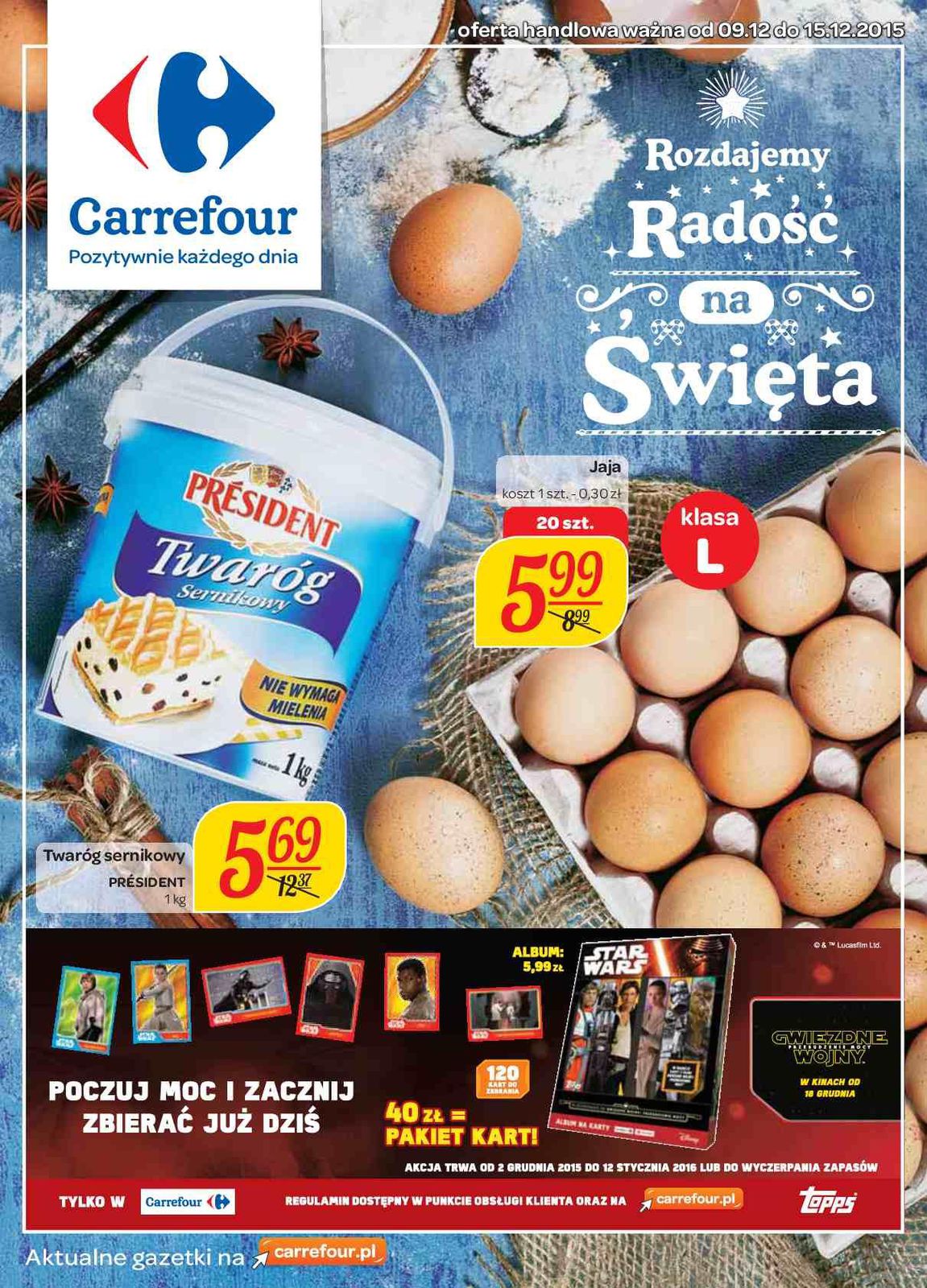 Gazetka promocyjna Carrefour do 15/12/2015 str.0