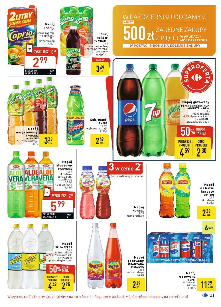 Gazetka promocyjna Carrefour do 20/10/2018 str.21