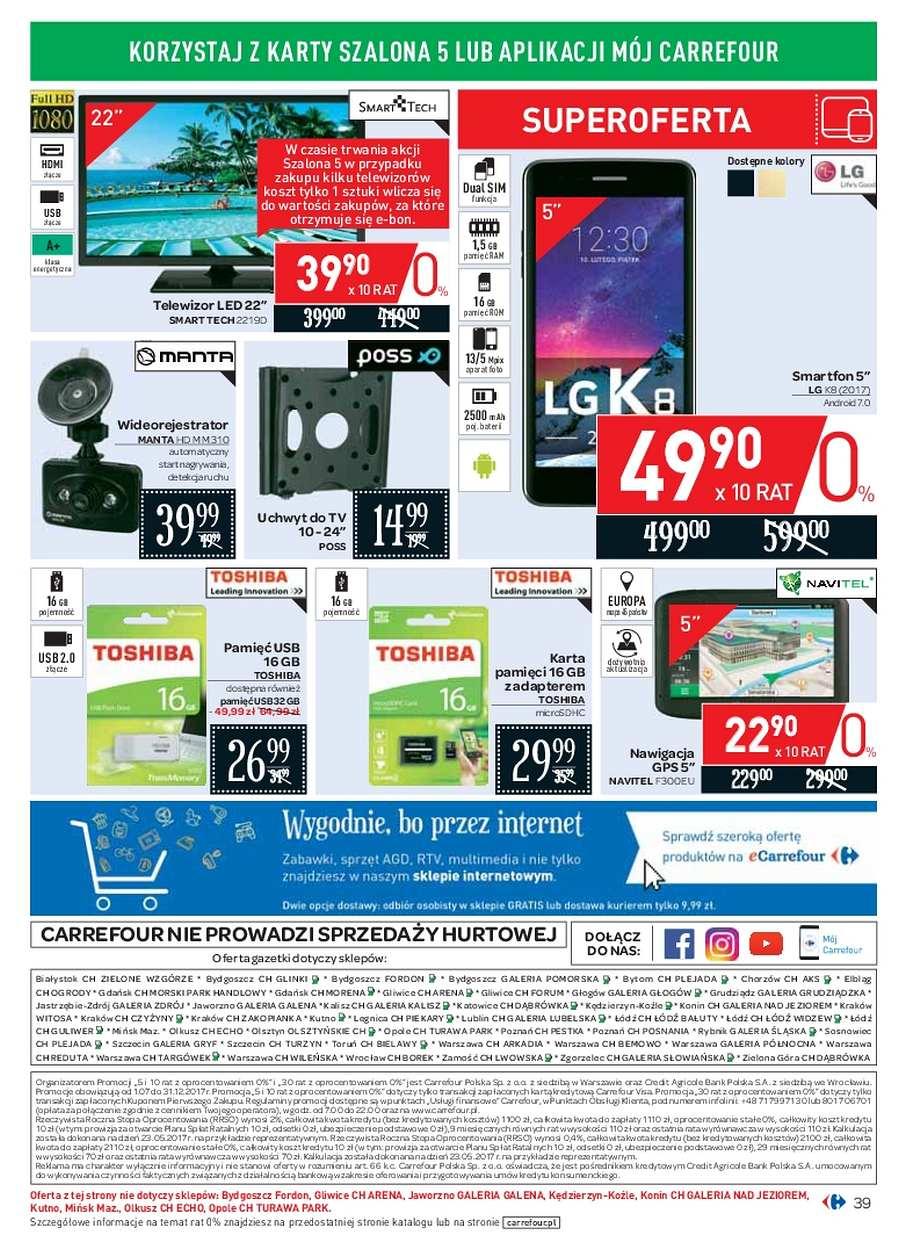 Gazetka promocyjna Carrefour do 23/10/2017 str.39