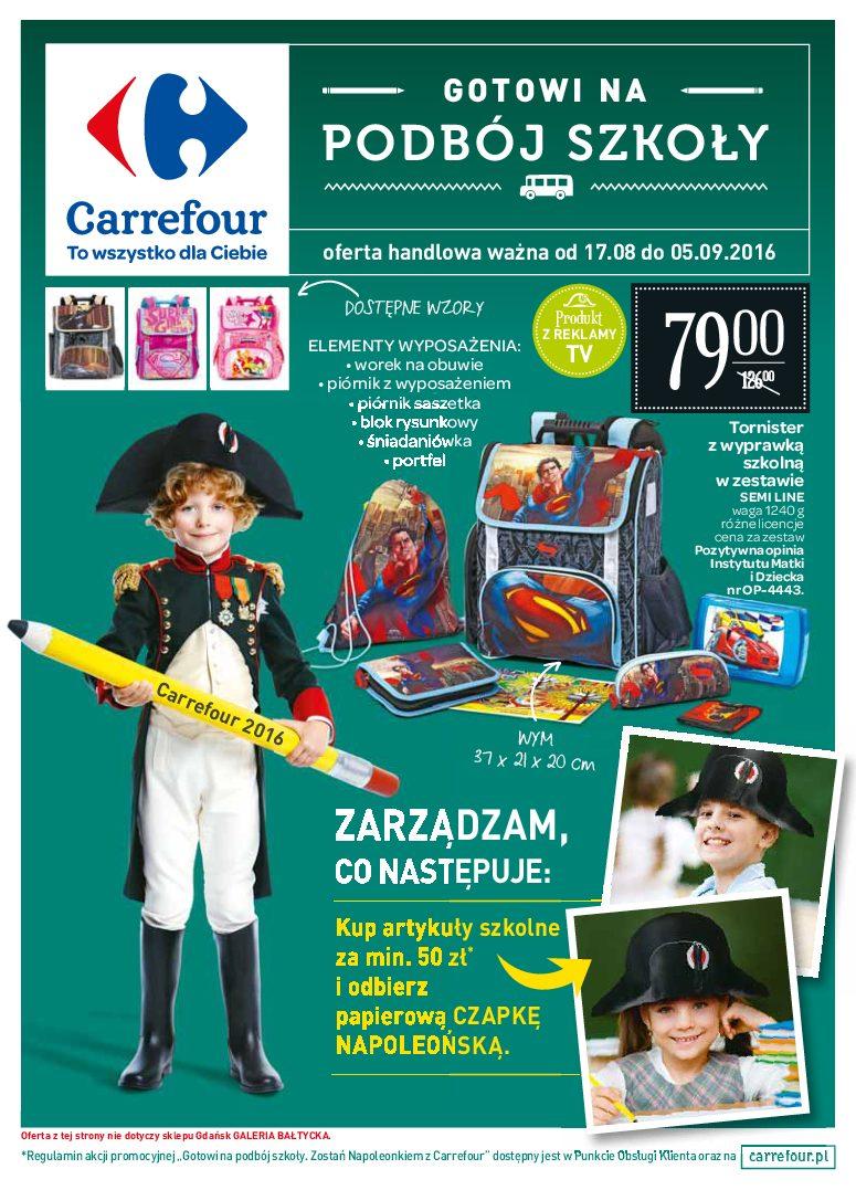 Gazetka promocyjna Carrefour do 05/09/2016 str.0