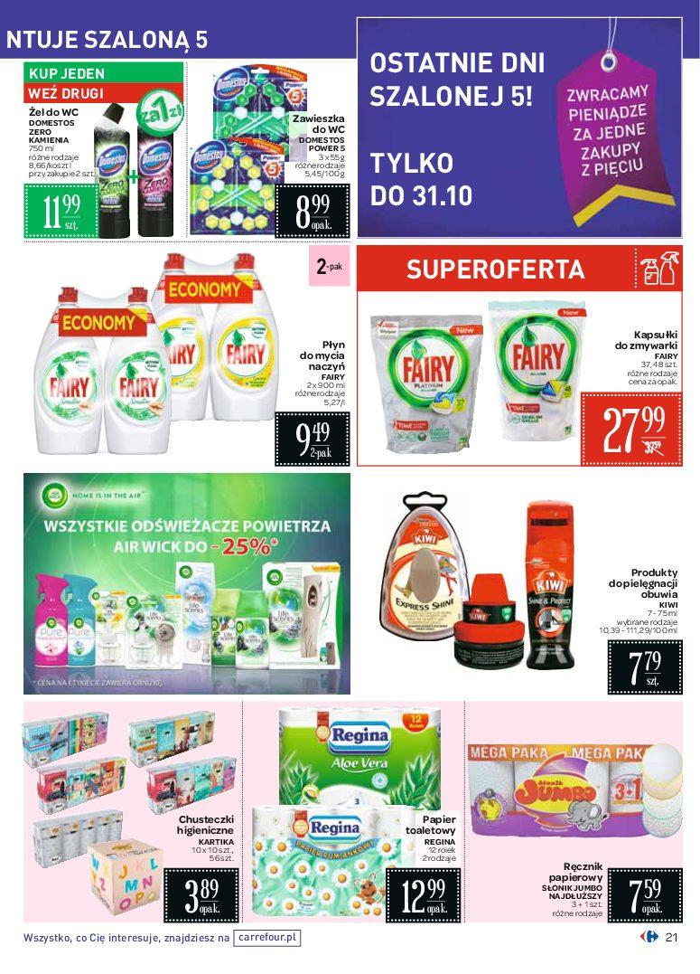 Gazetka promocyjna Carrefour do 31/10/2016 str.21