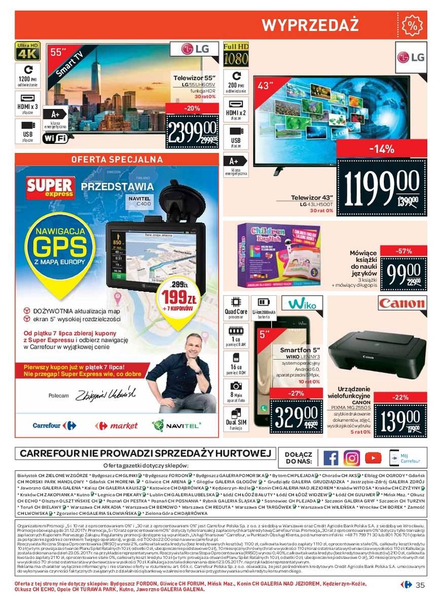 Gazetka promocyjna Carrefour do 10/07/2017 str.35