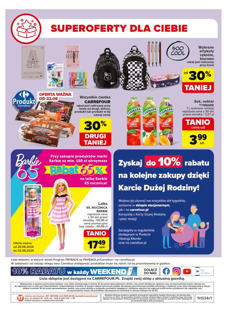 Gazetka promocyjna Carrefour do 25/08/2024 str.28