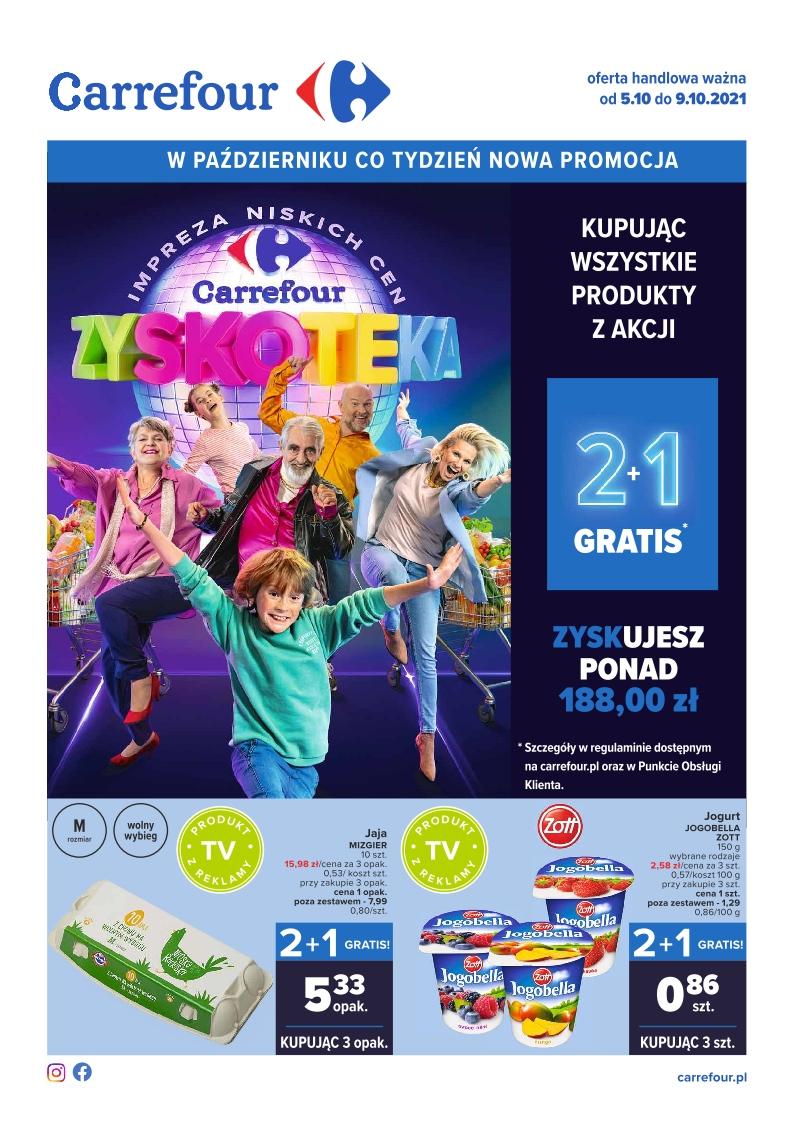 Gazetka promocyjna Carrefour do 09/10/2021 str.0