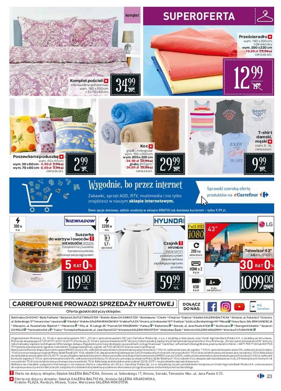 Gazetka promocyjna Carrefour do 07/08/2017 str.23