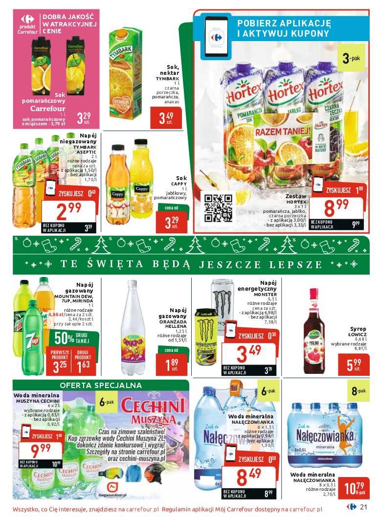 Gazetka promocyjna Carrefour do 24/12/2018 str.21