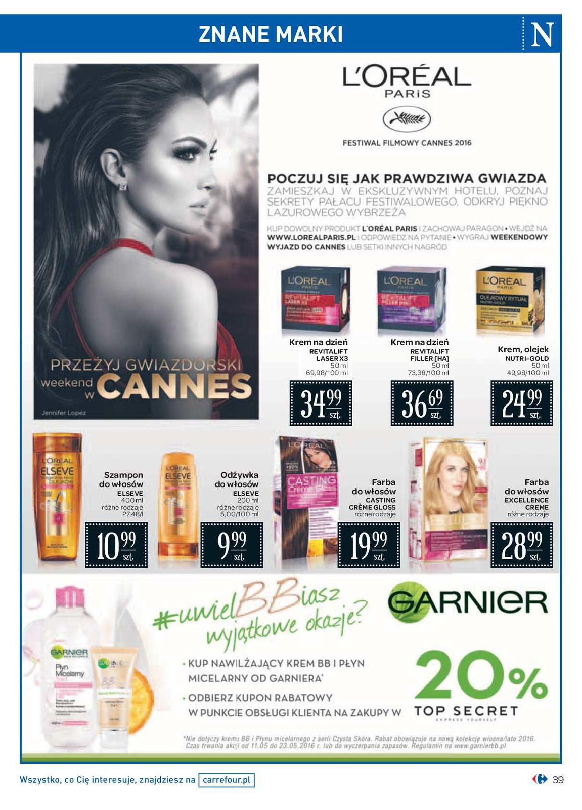 Gazetka promocyjna Carrefour do 23/05/2016 str.39