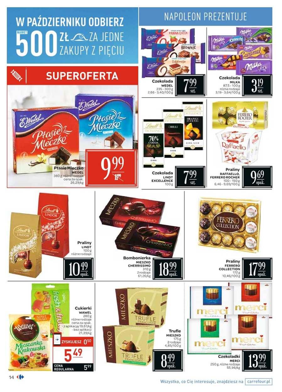 Gazetka promocyjna Carrefour do 09/10/2017 str.14