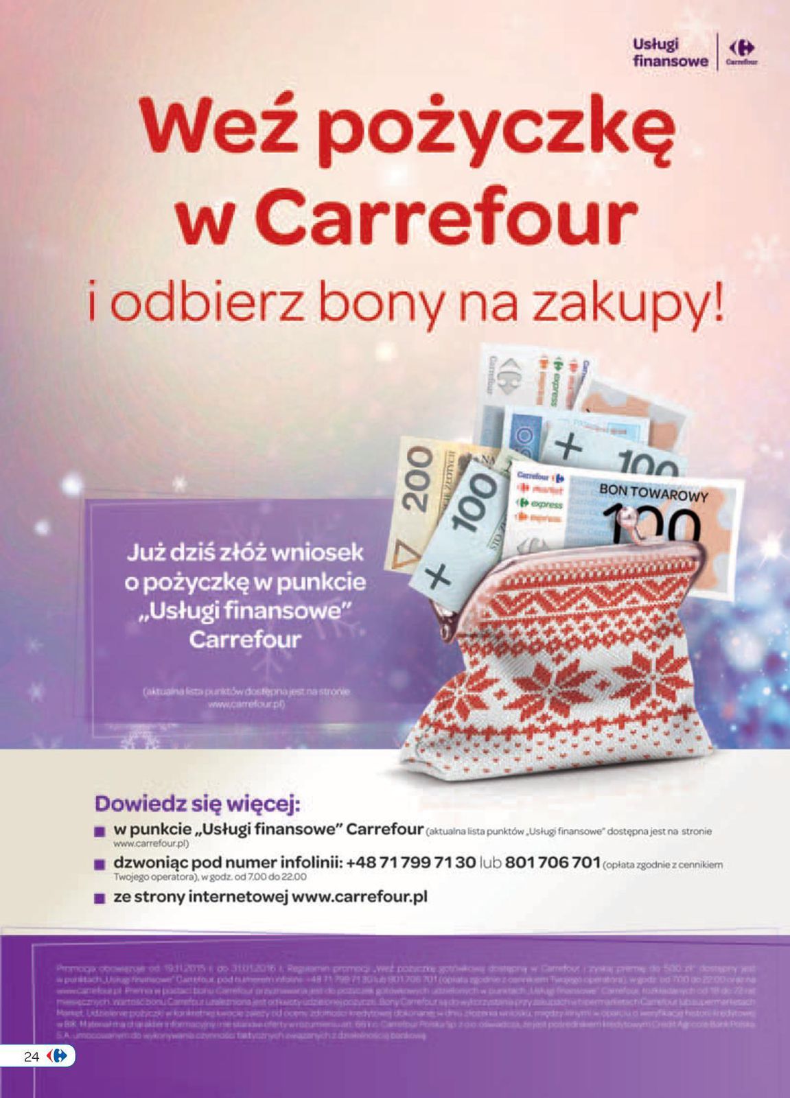 Gazetka promocyjna Carrefour do 31/12/2015 str.24