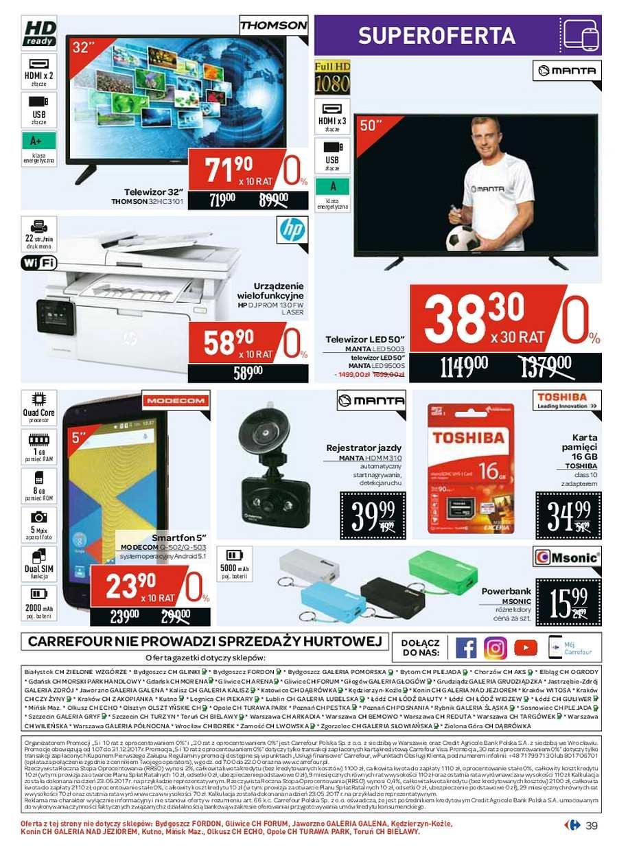 Gazetka promocyjna Carrefour do 27/11/2017 str.39