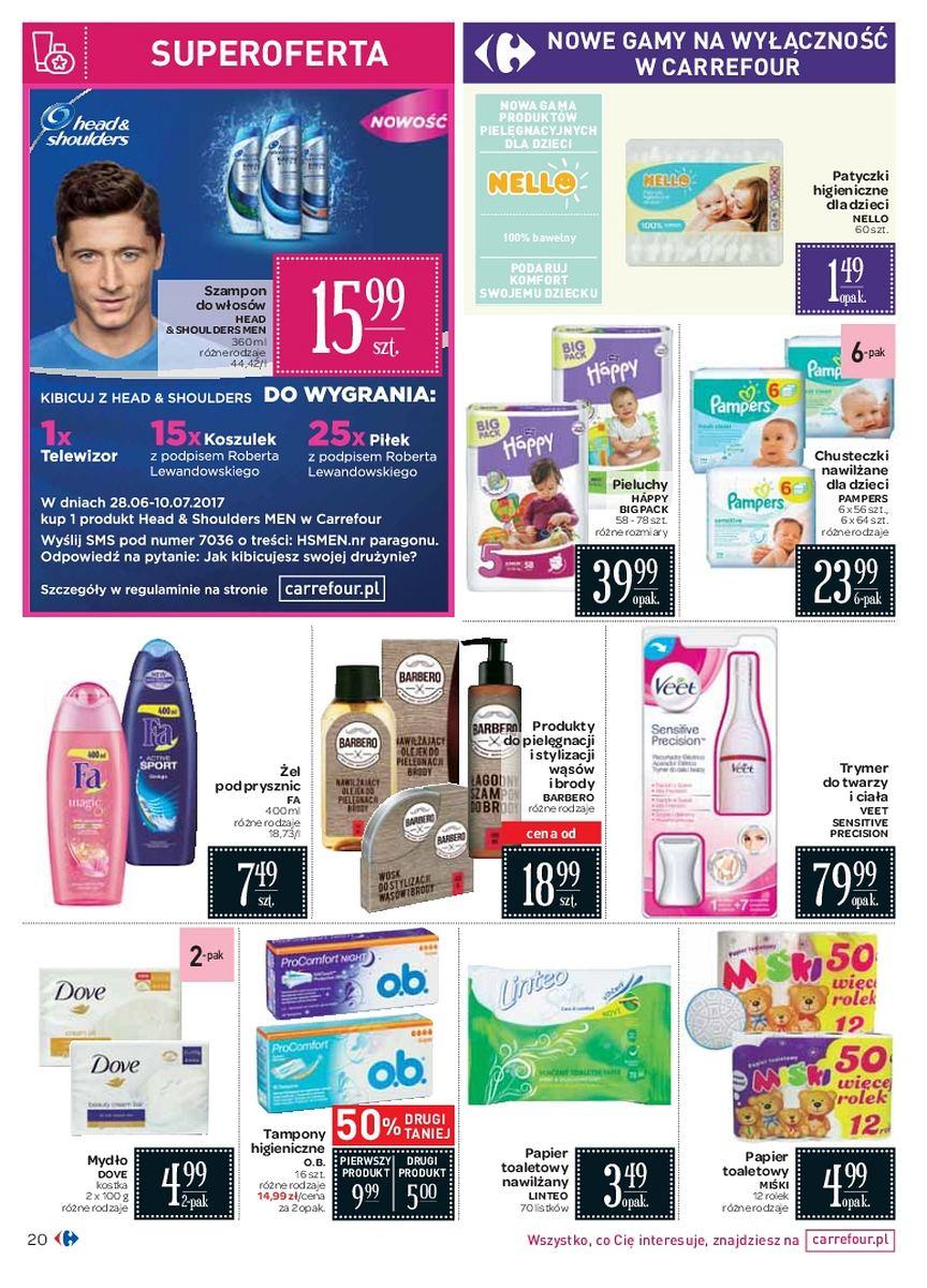 Gazetka promocyjna Carrefour do 10/07/2017 str.20