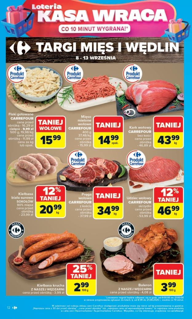 Gazetka promocyjna Carrefour do 14/09/2025 str.12