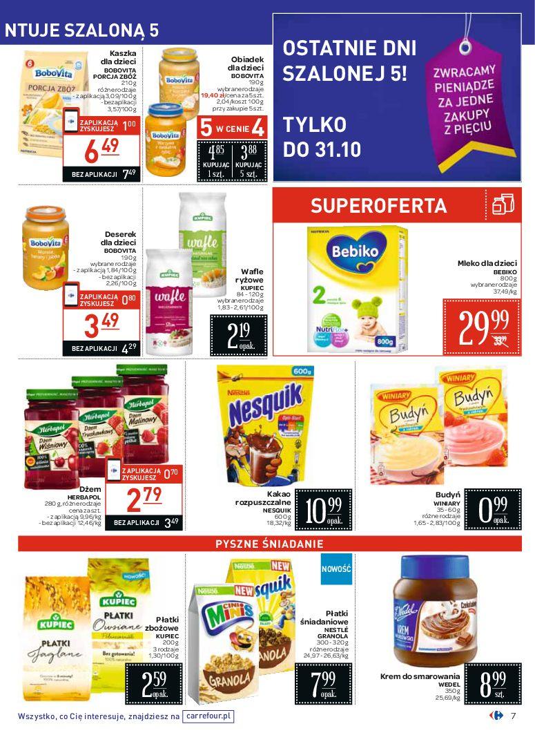 Gazetka promocyjna Carrefour do 31/10/2016 str.7