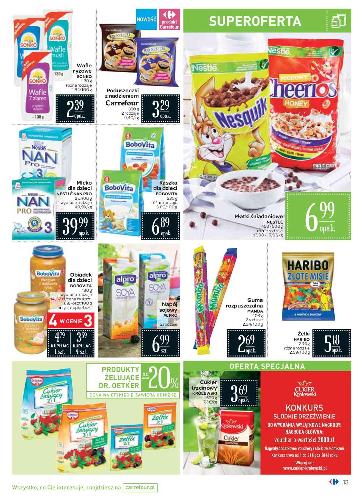 Gazetka promocyjna Carrefour do 25/07/2016 str.13