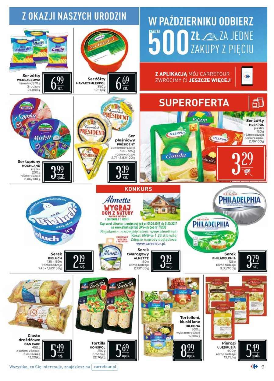 Gazetka promocyjna Carrefour do 09/10/2017 str.9