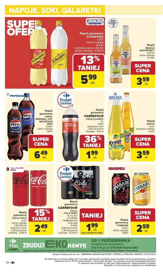 Gazetka promocyjna Carrefour do 18/10/2025 str.34